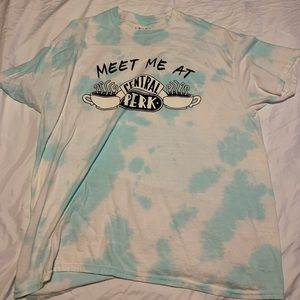 Friends Central Perk Tye Dye T-Shirt 1XL womans